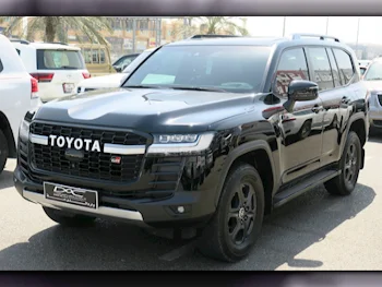 Toyota  Land Cruiser  GR Sport Twin Turbo  2023  Automatic  15,000 Km  6 Cylinder  Four Wheel Drive (4WD)  SUV  Black  With Warranty