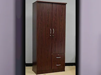 Wardrobes & Dressers - Doha Furniture  - Wardrobes  - Brown