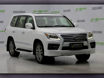 Lexus  LX  570  2012  Automatic  344,000 Km  8 Cylinder  Four Wheel Drive (4WD)  SUV  White