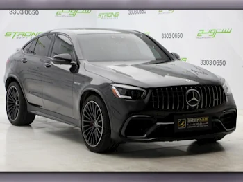 Mercedes-Benz  GLC  63 S AMG  2021  Automatic  39,000 Km  8 Cylinder  Four Wheel Drive (4WD)  SUV  Gray  With Warranty