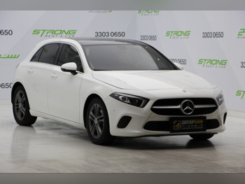 Mercedes-Benz  A-Class  200  2019  Automatic  110,000 Km  4 Cylinder  Front Wheel Drive (FWD)  Hatchback  White