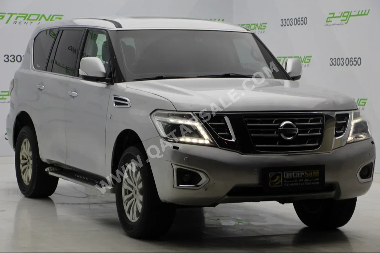 Nissan  Patrol  SE  2016  Automatic  168,000 Km  8 Cylinder  Four Wheel Drive (4WD)  SUV  Silver