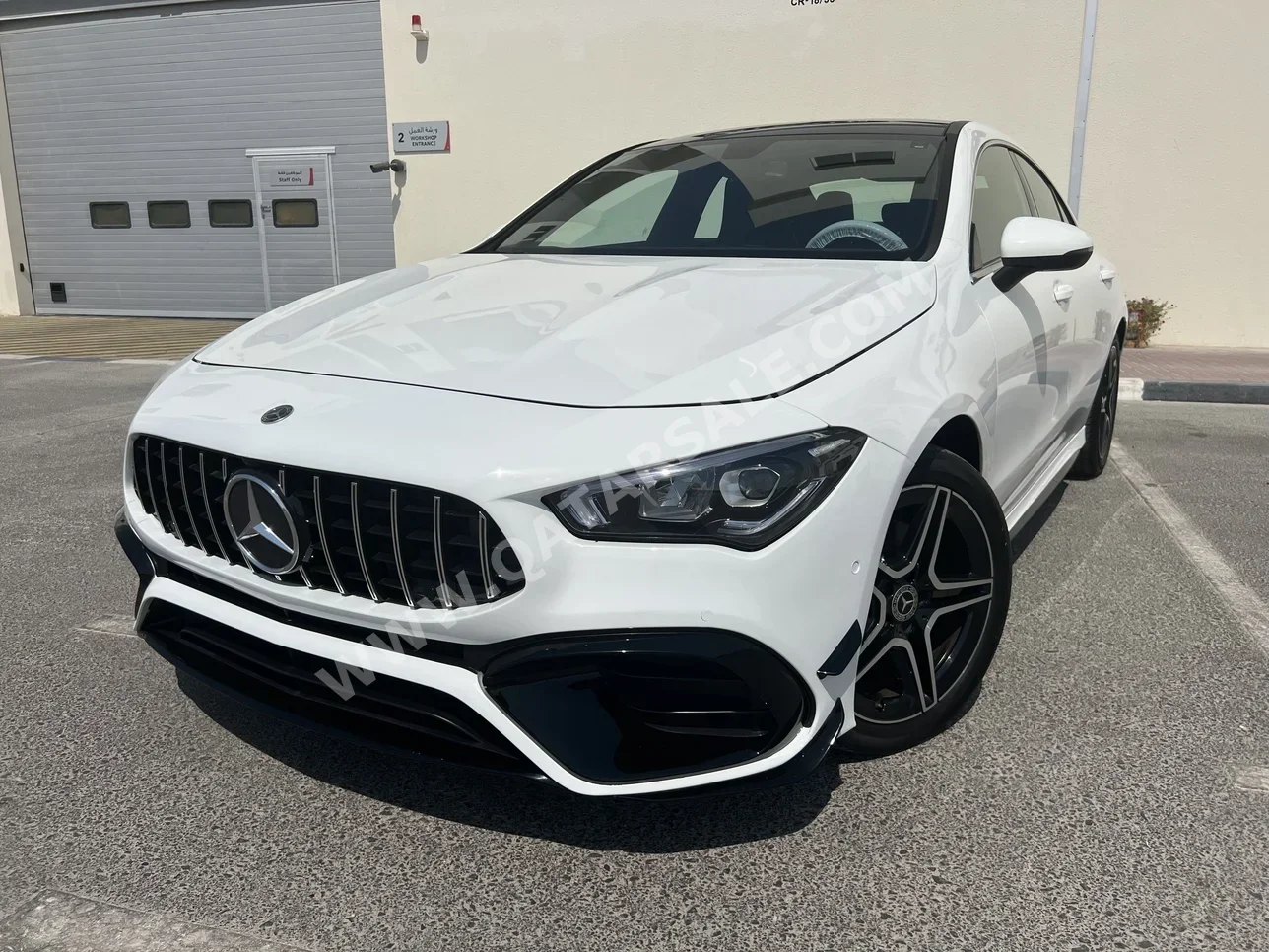 Mercedes-Benz  CLA  250  2020  Automatic  82,000 Km  4 Cylinder  Rear Wheel Drive (RWD)  Sedan  White