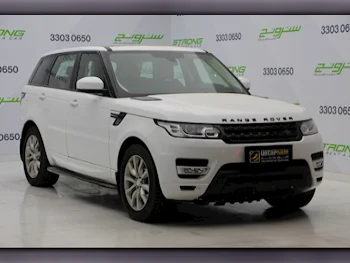 Land Rover  Range Rover  Sport Super charged  2014  Automatic  170,000 Km  6 Cylinder  Four Wheel Drive (4WD)  SUV  White