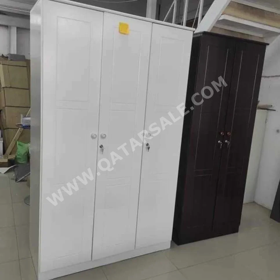 Wardrobes & Dressers Doha Furniture White Qatar 2022 Normal Door 3