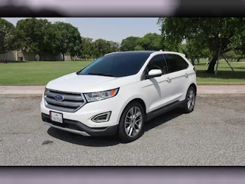 Ford  Edge  Titanium  2016  Automatic  148,000 Km  4 Cylinder  Four Wheel Drive (4WD)  SUV  White