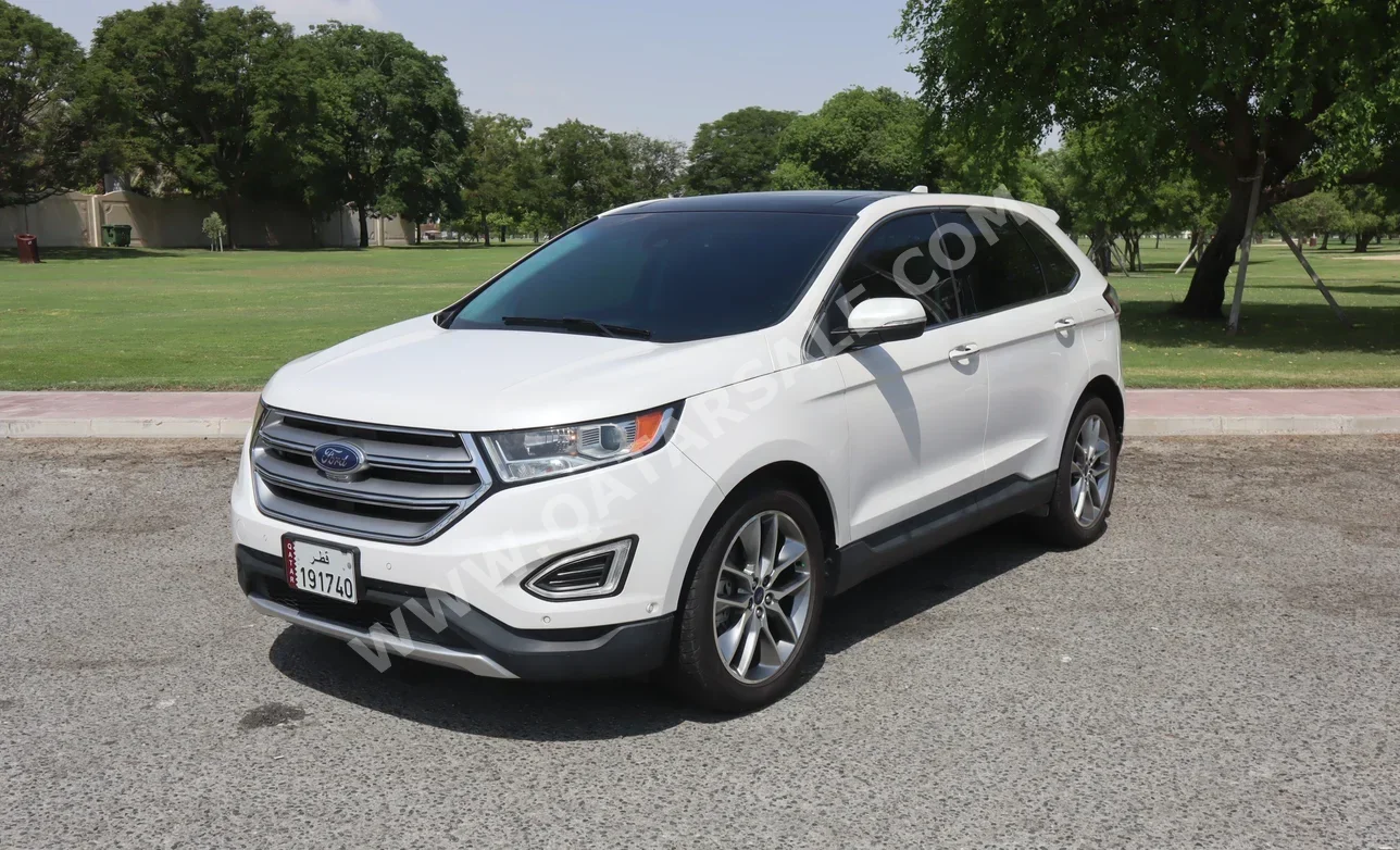 Ford  Edge  Titanium  2016  Automatic  148,000 Km  4 Cylinder  Four Wheel Drive (4WD)  SUV  White