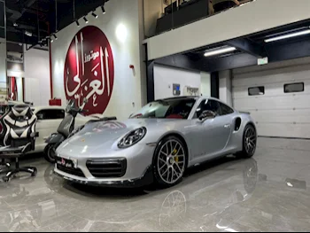 Porsche  911  Turbo S  2017  Automatic  68,000 Km  6 Cylinder  Rear Wheel Drive (RWD)  Coupe / Sport  Silver