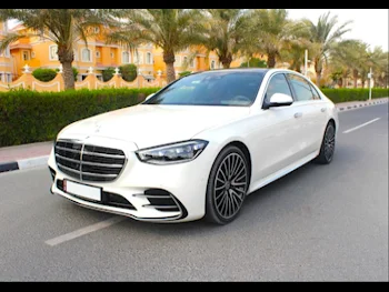 Mercedes-Benz  S450  6 Cylinder  Sedan  White  2022