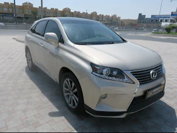 Lexus  RX  350  2013  Automatic  174,000 Km  6 Cylinder  Four Wheel Drive (4WD)  SUV  Gold