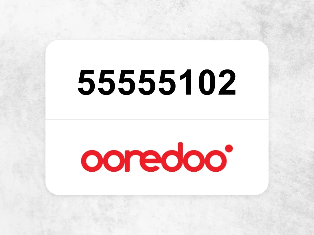 Ooredoo Mobile Phone  55555102