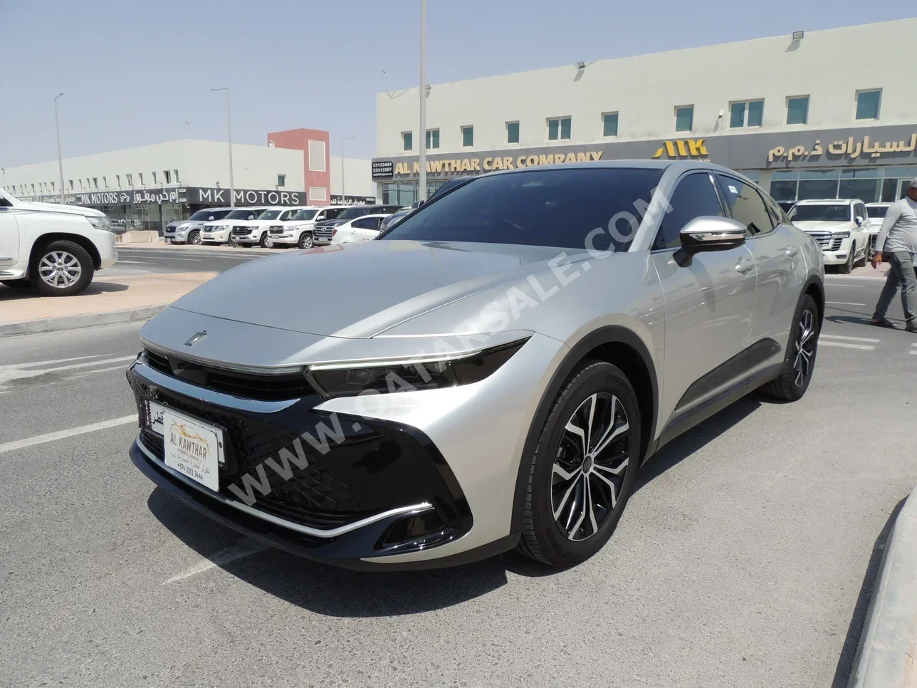 Toyota  Crown  Hybrid  2023  Automatic  1,000 Km  4 Cylinder  Four Wheel Drive (4WD)  Sedan  Silver  With Warranty