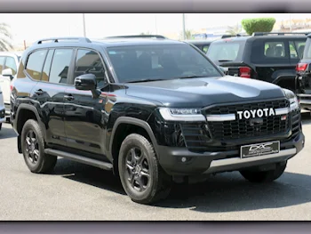 Toyota  Land Cruiser  GR Sport Twin Turbo  2023  Automatic  15,000 Km  6 Cylinder  Four Wheel Drive (4WD)  SUV  Black  With Warranty