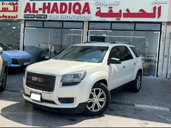 GMC  Acadia  2014  Automatic  149,000 Km  6 Cylinder  All Wheel Drive (AWD)  SUV  White