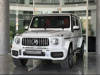 Mercedes-Benz  G-Class  63 AMG  2019  Automatic  67,000 Km  8 Cylinder  Four Wheel Drive (4WD)  SUV  White