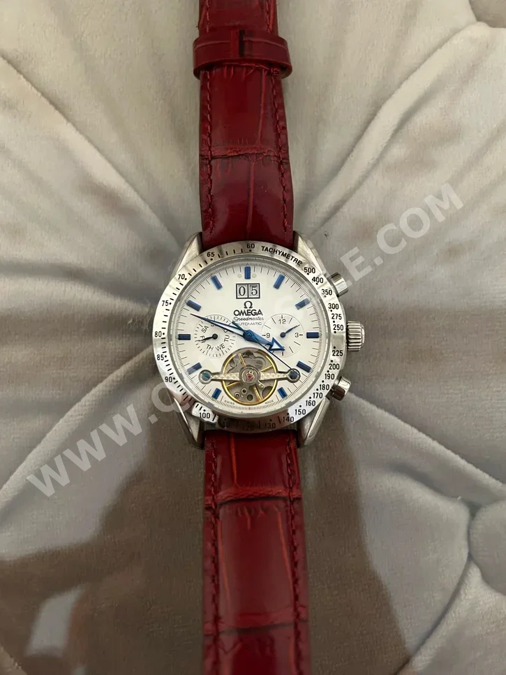 Watches - Omega  - Analogue Watches  - Red  - Men Watches