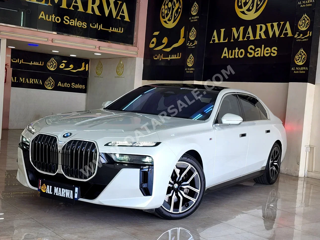 BMW  7-Series  740 Li  2023  Automatic  16,000 Km  6 Cylinder  Rear Wheel Drive (RWD)  Sedan  White  With Warranty