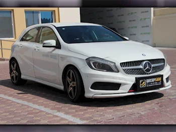 Mercedes-Benz  A-Class  250  2015  Automatic  208,000 Km  4 Cylinder  Rear Wheel Drive (RWD)  Hatchback  White