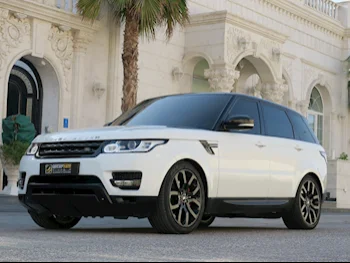 Land Rover  Range Rover  Sport Super charged  2015  Automatic  164,000 Km  8 Cylinder  Four Wheel Drive (4WD)  SUV  White