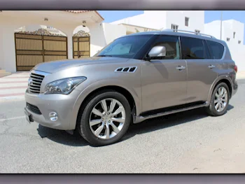 Infiniti  QX  56  2012  Automatic  228,000 Km  8 Cylinder  Four Wheel Drive (4WD)  SUV  Gray