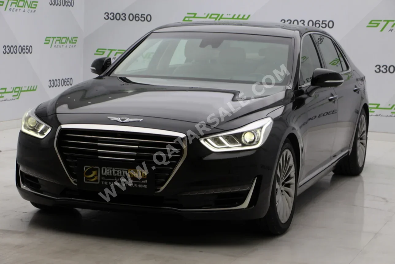 Genesis  G90  2017  Automatic  151,000 Km  8 Cylinder  All Wheel Drive (AWD)  Sedan  Black