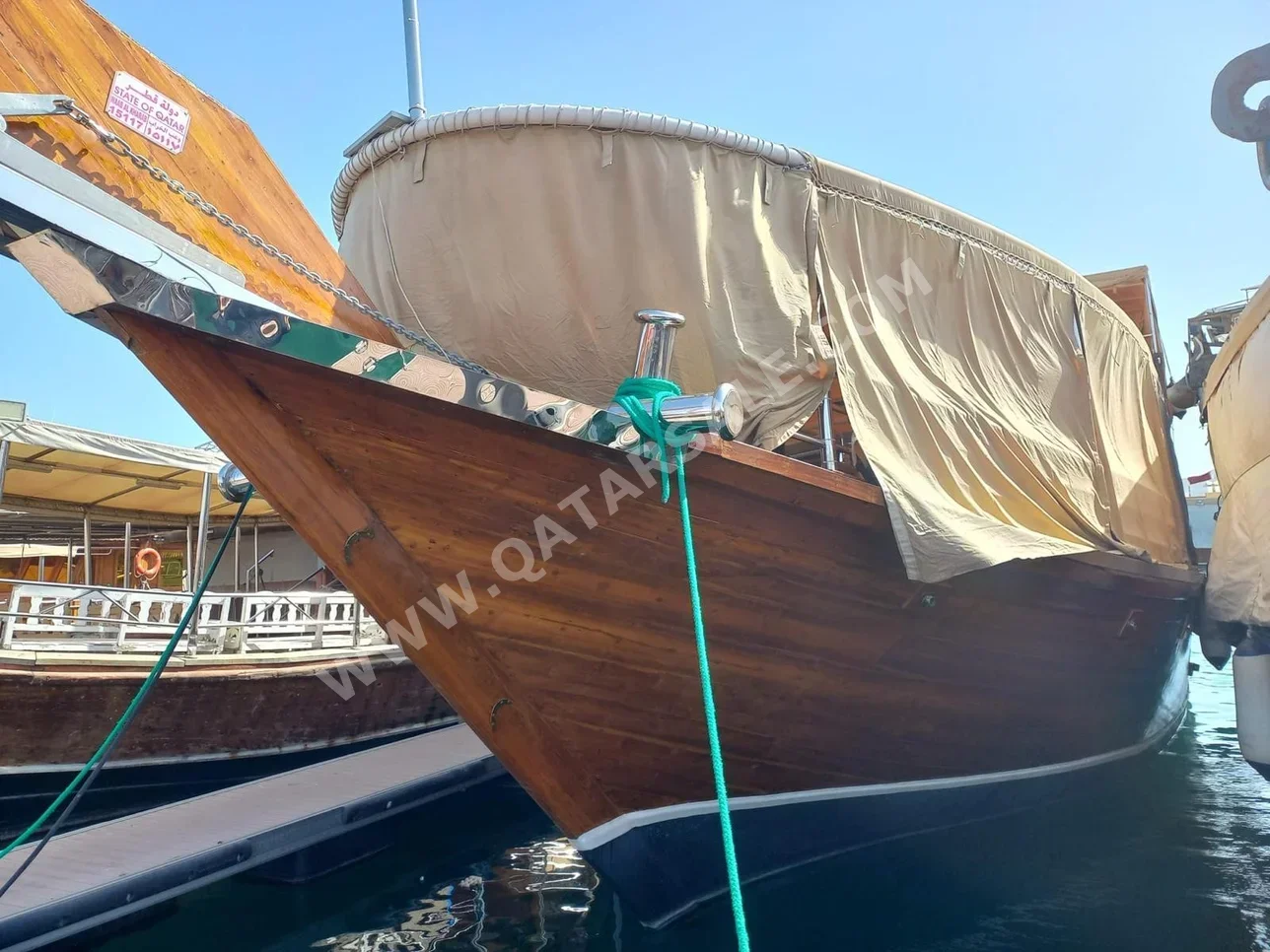 Wooden Boat Sanbuk Length 97 ft  Brown  2011