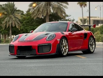 بورش  911  جي تي 2 ار اس فايساش  2019  اوتوماتيك  3,000 كم  6 سلندر  دفع خلفي  كوبيه \ سبورت  أحمر  تحت الضمان