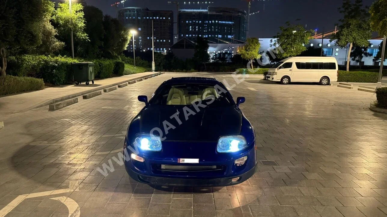 Toyota  Supra  MKIV  1997  Manual  125٬000 Km  6 Cylinder  Rear Wheel Drive (RWD)  Coupe / Sport  Blue