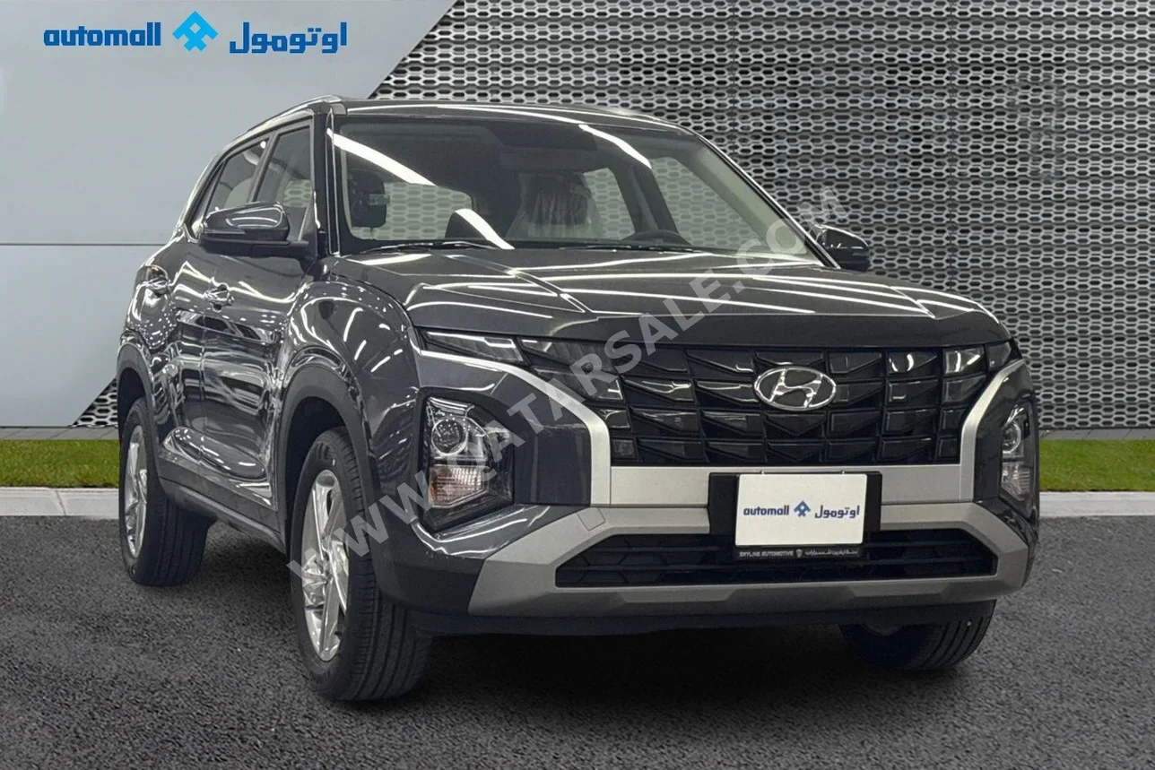 Hyundai  Creta  2025  Automatic  1,150 Km  4 Cylinder  Front Wheel Drive (FWD)  SUV  Gray  With Warranty