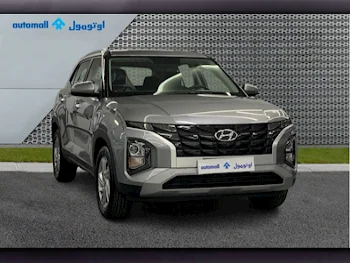 Hyundai  Creta  2025  Automatic  1,280 Km  4 Cylinder  Front Wheel Drive (FWD)  SUV  Silver  With Warranty