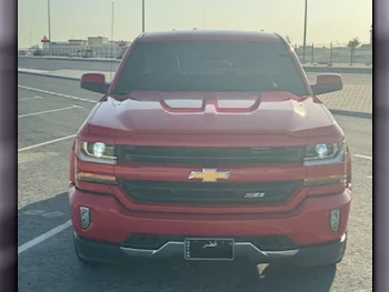 Chevrolet  Silverado  Z71  2018  Automatic  55,500 Km  8 Cylinder  Four Wheel Drive (4WD)  Pick Up  Red