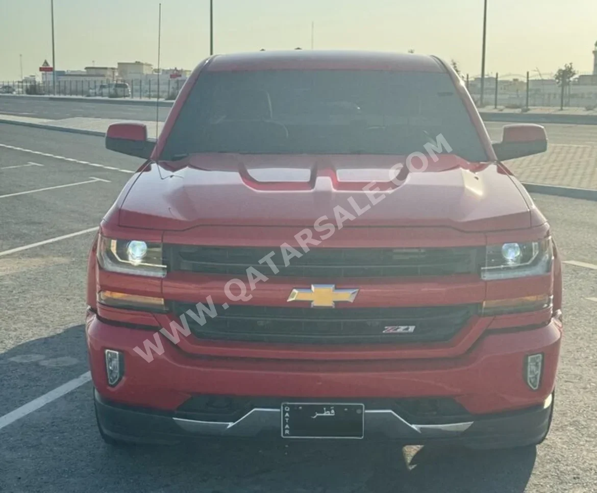 Chevrolet  Silverado  Z71  2018  Automatic  55,500 Km  8 Cylinder  Four Wheel Drive (4WD)  Pick Up  Red