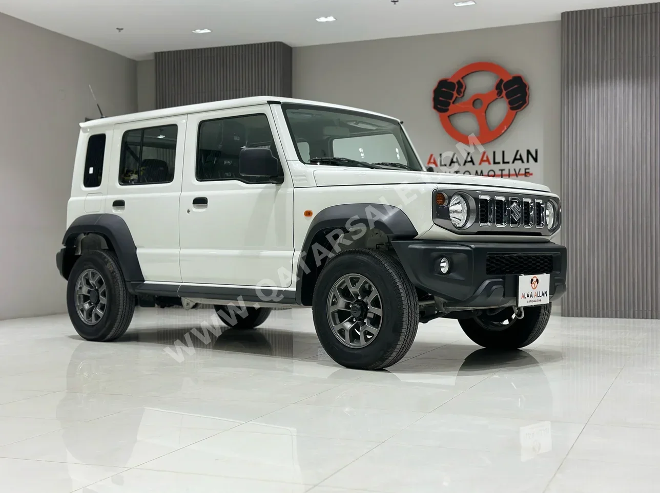 Suzuki  Jimny  2024  Automatic  700 Km  4 Cylinder  Four Wheel Drive (4WD)  SUV  White