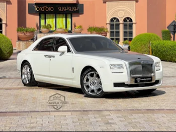 Rolls-Royce  Ghost  2012  Automatic  22,350 Km  12 Cylinder  All Wheel Drive (AWD)  Sedan  White