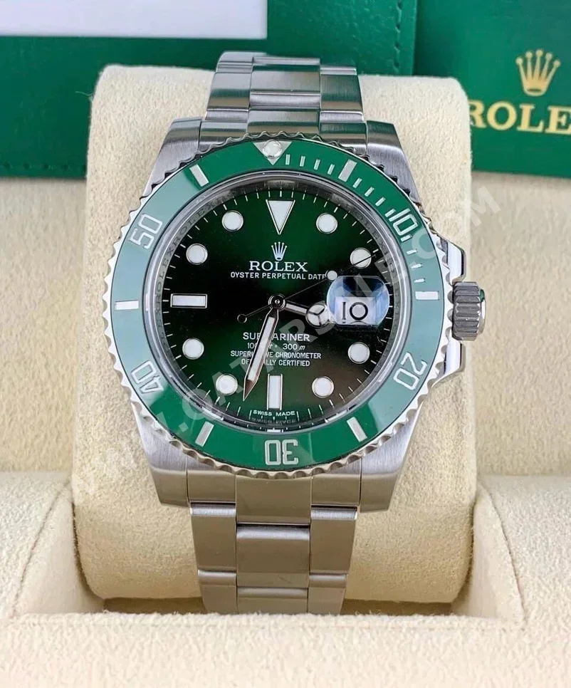 Watches - Rolex  - Analogue Watches  - Green  - Men Watches