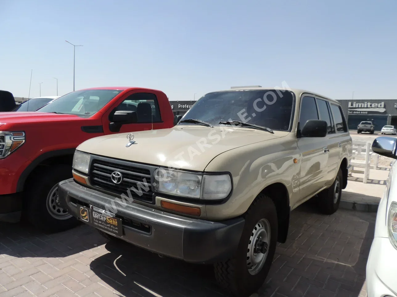 Toyota  Land Cruiser  G  1997  Automatic  225,000 Km  6 Cylinder  Four Wheel Drive (4WD)  SUV  Beige