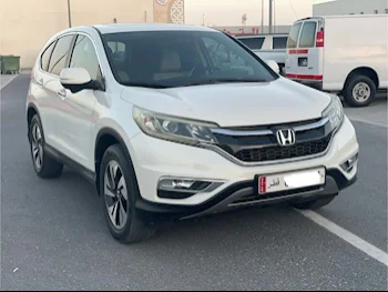 Honda  CRV  DX  2015  Automatic  218,000 Km  4 Cylinder  Rear Wheel Drive (RWD)  Sedan  White