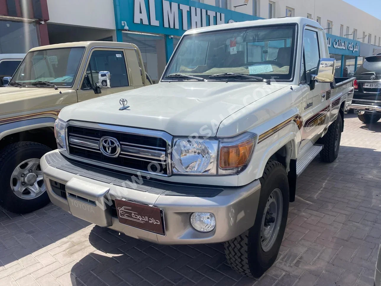 Toyota  Land Cruiser  LX  2022  Manual  16,000 Km  6 Cylinder  Four Wheel Drive (4WD)  Pick Up  White  With Warranty