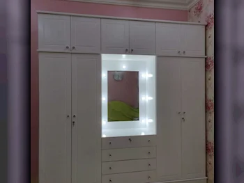 Wardrobes & Dressers - Doha Furniture  - Wardrobes  - White