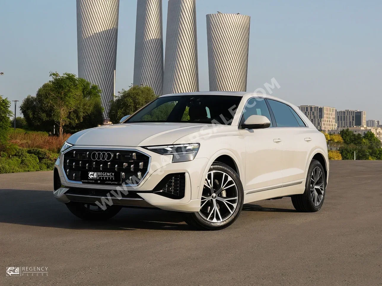 Audi  Q8 S Line  6 Cylinder  SUV ( AWD )  White  2024