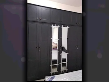 Wardrobes & Dressers - Doha Furniture  - Wardrobes  - Black