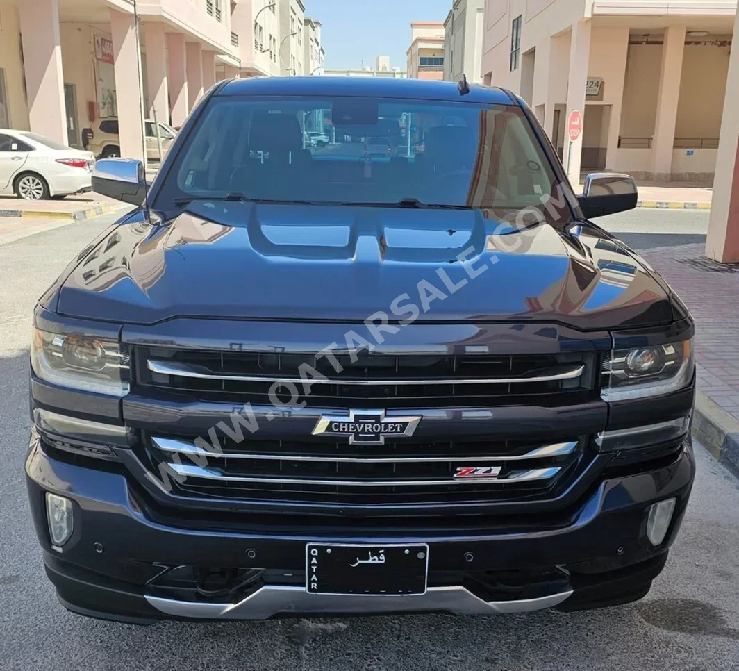 Chevrolet  Silverado  LTZ - Z71  2018  Automatic  100,000 Km  8 Cylinder  All Wheel Drive (AWD)  Pick Up  Blue