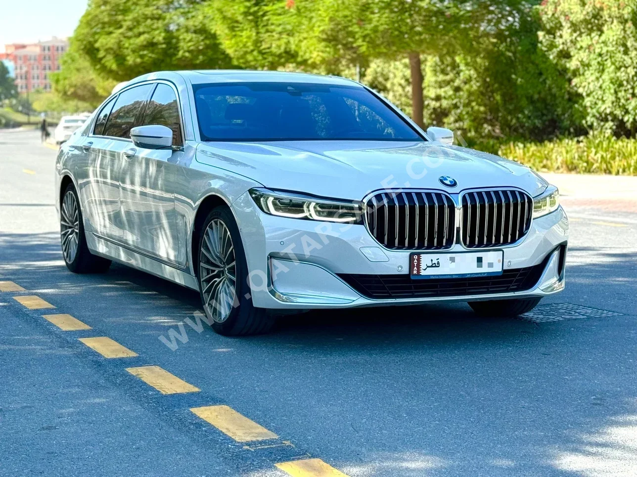 BMW  7-Series  730 Li  2020  Automatic  105٬000 Km  6 Cylinder  Rear Wheel Drive (RWD)  Sedan  White