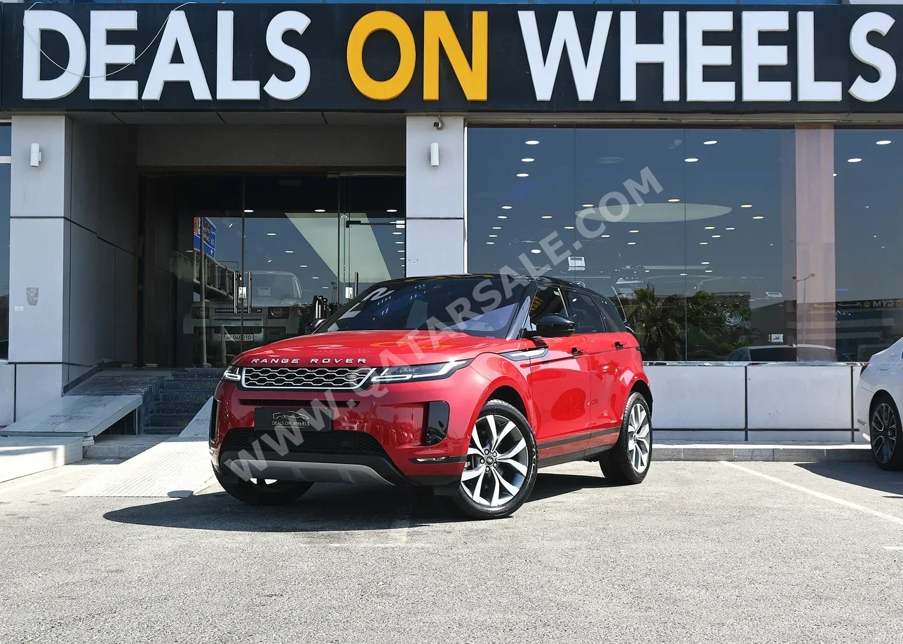 Land Rover  Evoque  2020  Automatic  47,000 Km  4 Cylinder  Four Wheel Drive (4WD)  SUV  Red