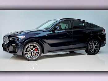 BMW  X-Series  X6  2021  Automatic  39٬000 Km  6 Cylinder  Four Wheel Drive (4WD)  SUV  Blue  With Warranty