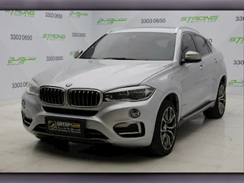 BMW  X-Series  X6 50i  2015  Automatic  121,000 Km  8 Cylinder  Four Wheel Drive (4WD)  SUV  Silver