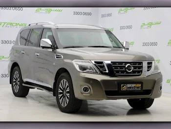 Nissan  Patrol  Platinum  2016  Automatic  160,000 Km  8 Cylinder  Four Wheel Drive (4WD)  SUV  Brown