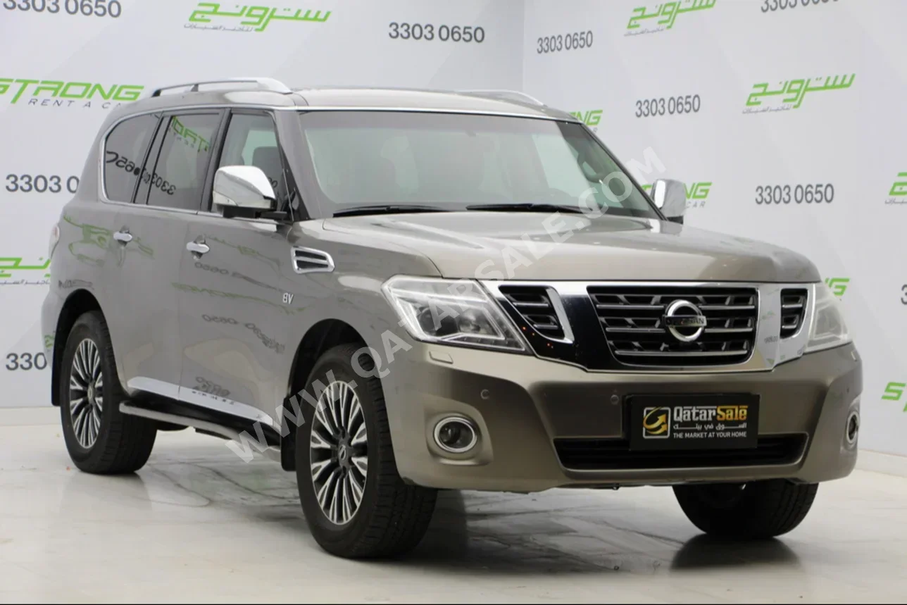 Nissan  Patrol  Platinum  2016  Automatic  160,000 Km  8 Cylinder  Four Wheel Drive (4WD)  SUV  Brown