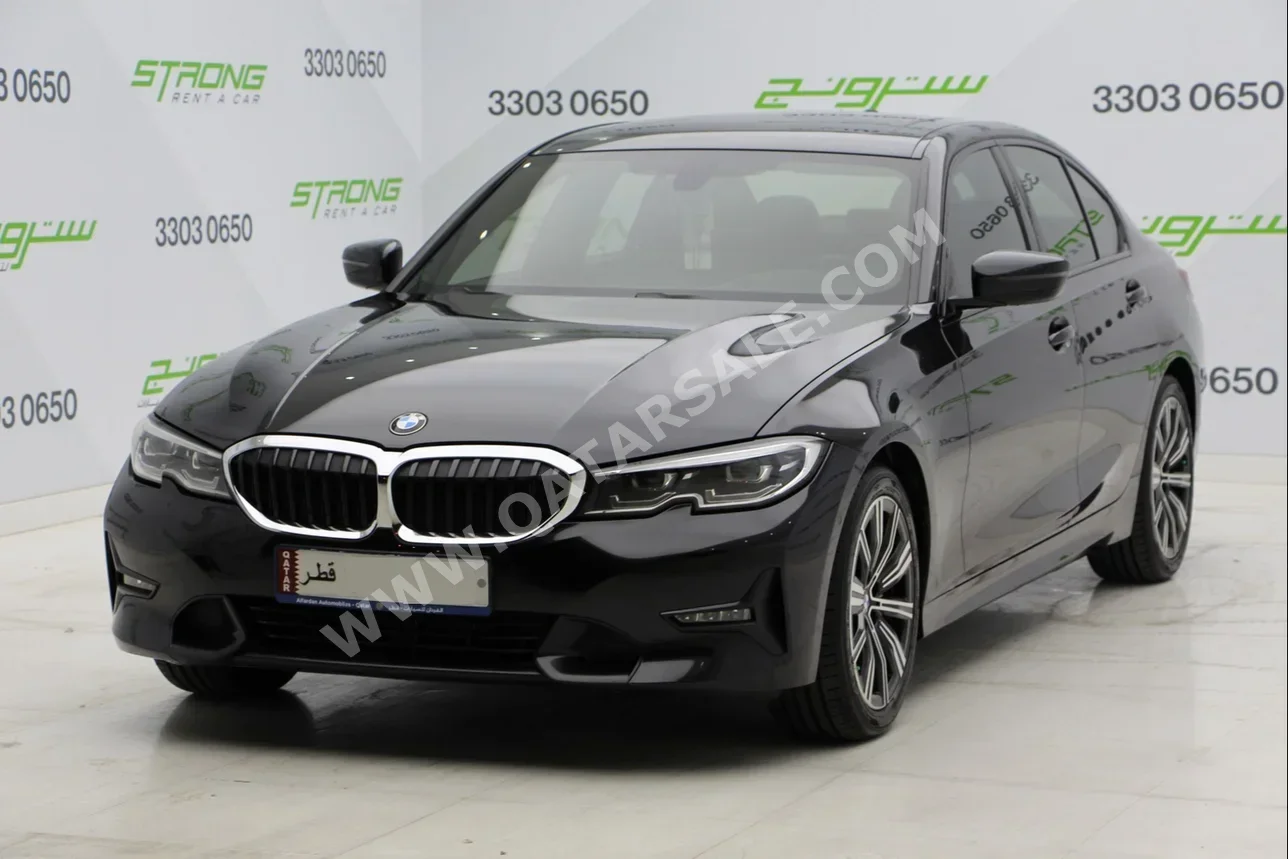 BMW  3-Series  330i  2019  Automatic  133,000 Km  4 Cylinder  Rear Wheel Drive (RWD)  Sedan  Black