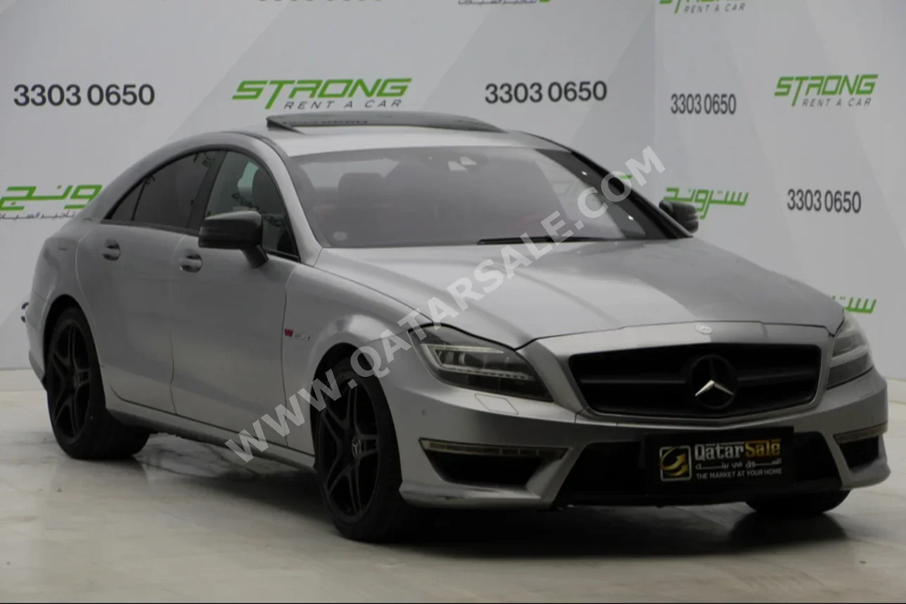 Mercedes-Benz  CLS  63 AMG  2013  Automatic  200,000 Km  8 Cylinder  Rear Wheel Drive (RWD)  Sedan  Gray Matte